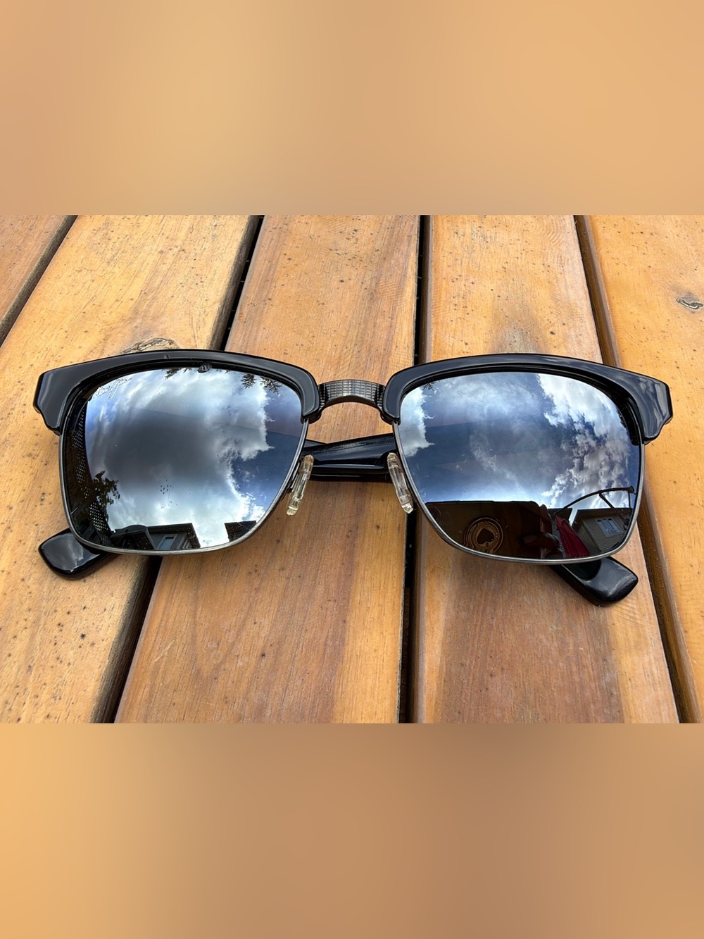 Maui Jim Kawika MJ-257-17C Black Gunmetal Sunglasses 54/18-140 As Is Defects